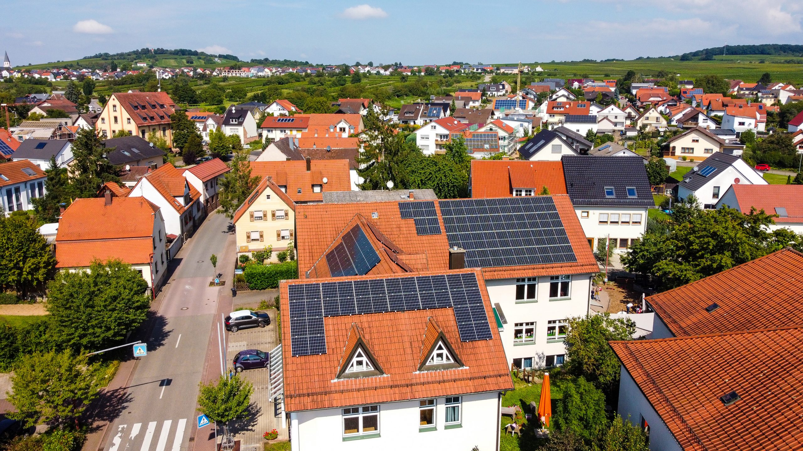 Photovoltaikanlagen der Gemeinde Mühlhausen