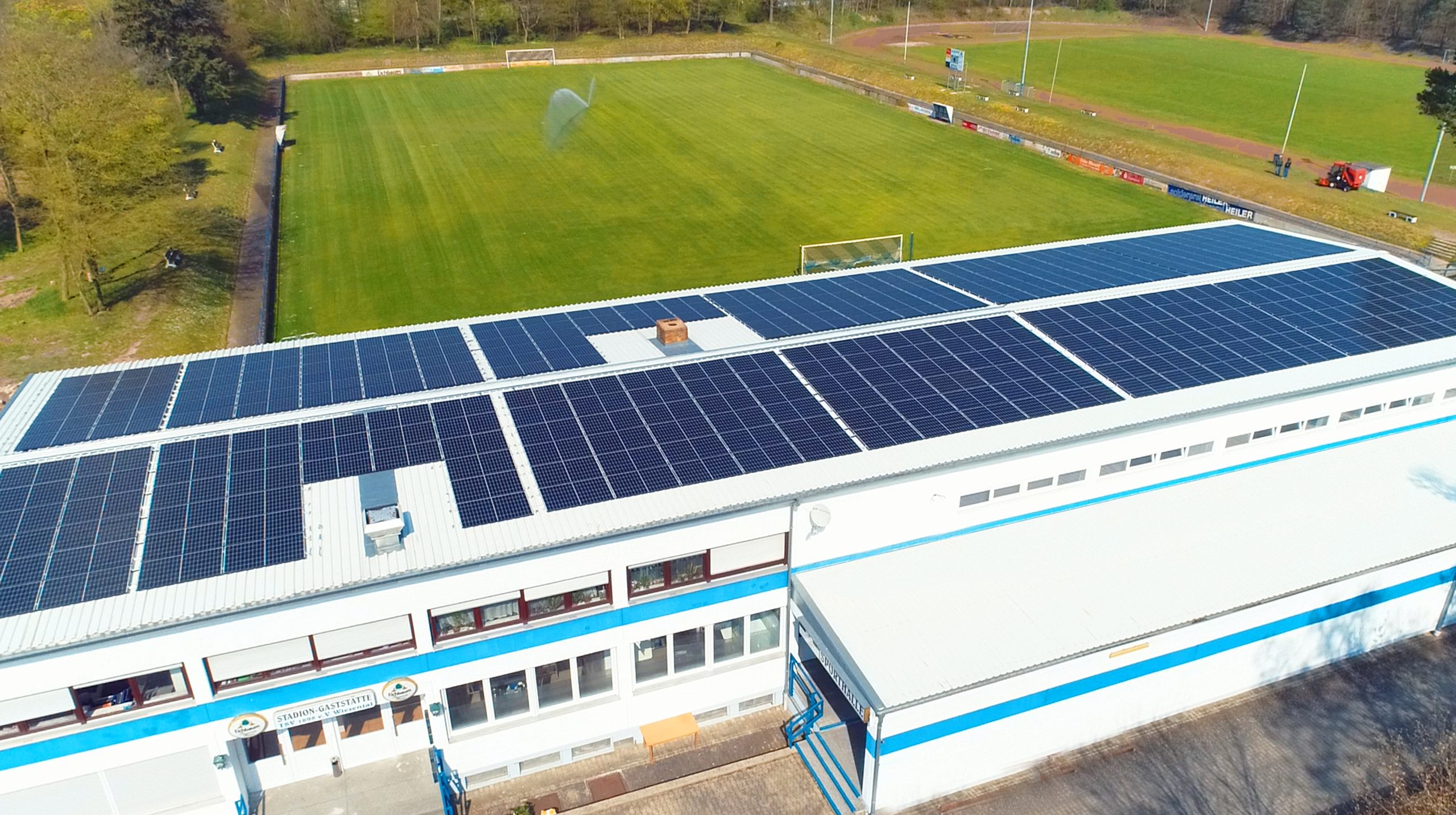 Photovoltaikanlage TSV Wiesental Photovoltaikanlage TSV Wiesental